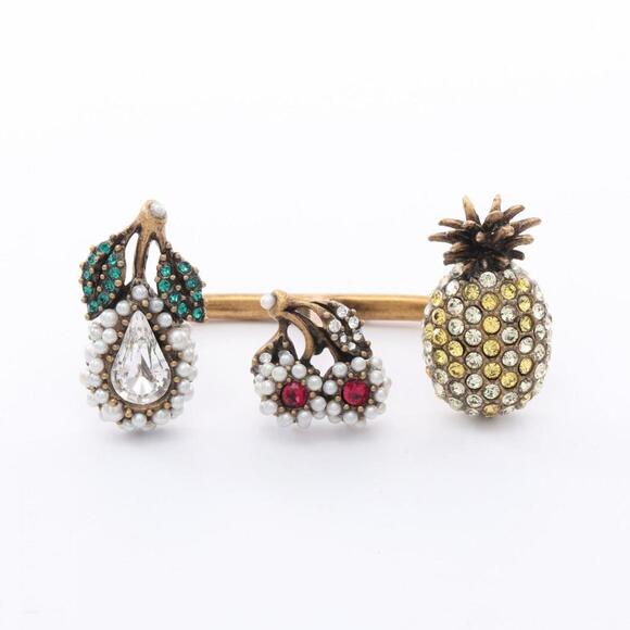 GUCCI Black Pearl Ring - Picture 1 of 5